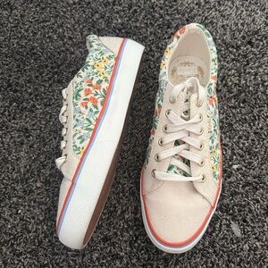 Keds x Rifle Paper Co Jump Kick Line Lottie Sneakers